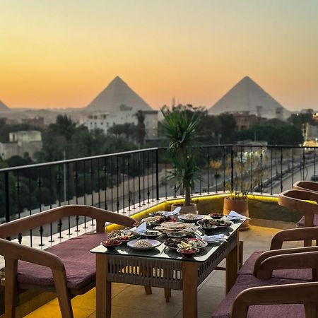 Almas Pyramids Hotel Kafret el-Gabal Exteriör bild